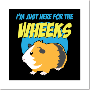 Wheek Squad Gift for Guinea Pig Lovers Cute Guinea Pig Posters and Art